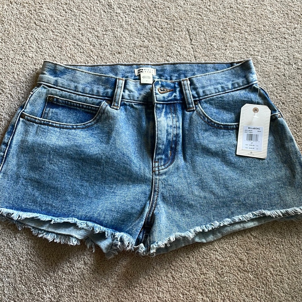 Billabong jean short shorts
